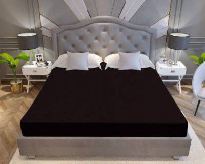 Flipkart Perfect Homes Fitted Queen Size Waterproof Mattress Cover  (Brown)