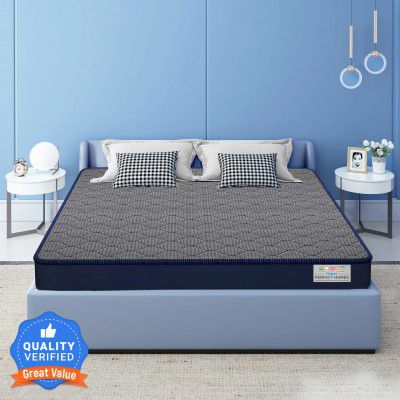 Flipkart Perfect Homes Nyx Orthopedic High Density 5 inch King Bonded Foam Mattress (L x W: 72 inch x 72 inch)