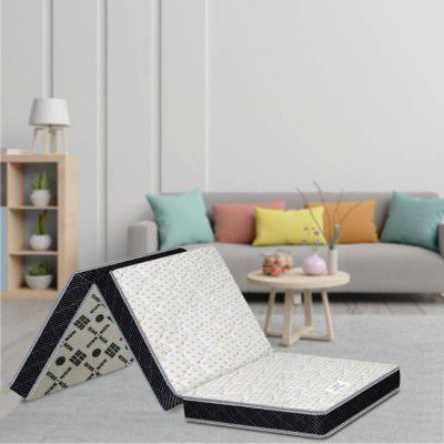 Flipkart Perfect Homes Travel/Folding 3 inch Single PU Foam Mattress  (L x W: 75 inch x 36 inch)