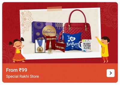 Flipkart Rakhi Store: Rakhis, Gifts, Sweets & More