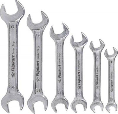 Flipkart SmartBuy OpenEnd6 Double Sided Open End Wrench (Pack of 6)