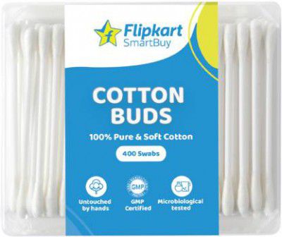 Flipkart SmartBuy 100% Pure Cotton Buds with Paper Stick - Price in India, Buy Flipkart SmartBuy 100% Pure Cotton Buds with Paper Stick Online In India, Reviews, Ratings & Features | Flipkart.com