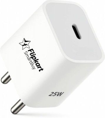 Flipkart SmartBuy 25 W Quick Charge 3 A Wall Charger for Mobile  (White)