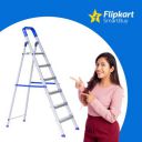 Flipkart SmartBuy 6 Step Hybrid Heavy Duty Foldable Aluminium Ladder...