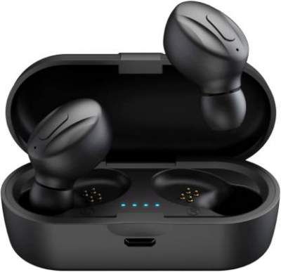 Flipkart SmartBuy AirBass with Comfort Fit Technology Bluetooth Headset (Black, True Wireless)