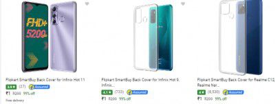 Flipkart Smartbuy Cases & Covers Starts ₹1