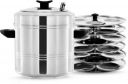 Flipkart SmartBuy Classic Induction & Standard Idli Maker  (6 Plates , 24 Idlis )...