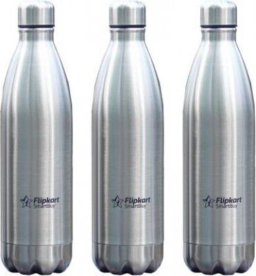Flipkart SmartBuy Double Walled Cola 3000 ml Flask&nbsp;&nbsp;(Pack of 3, Silver, Steel)