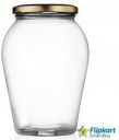 Flipkart SmartBuy Glass Grocery Container - 1000 ml  (Gold)...