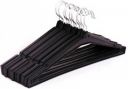 Flipkart SmartBuy (Heavy) 360-degree Rotating Hook Plastic Shirt Pack of 12 Hangers For Shirt (Black)...