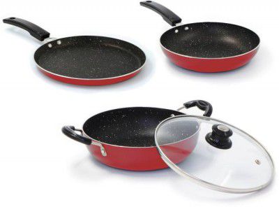 Flipkart SmartBuy Induction Bottom Cookware Set of 3 (Aluminium)