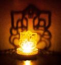 Flipkart SmartBuy Iron Tealight Holder (Gold Pack of 1)...