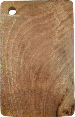 Flipkart SmartBuy Mango Wood Chopping Board for Vegetable & Fruits Chopper (Brown Pack of 1 Dishwasher Safe)