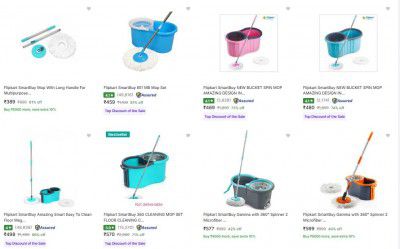 Flipkart Smartbuy Mop Set Starts At RS 280