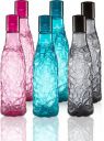 Flipkart SmartBuy Designer Mosaic Bottle - 1000ml - PET (Pack of 6, Multicolor, PET)...