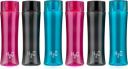Flipkart SmartBuy P06 MULTICOLOR OVAL ROUND H2O WATER BOTTLE 1020 ml Bottle  (Pack of 6, Multicolor, PET)...