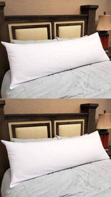 Flipkart SmartBuy Polyester Fibre Solid Sleeping Pillow Pack of 2 (White)
