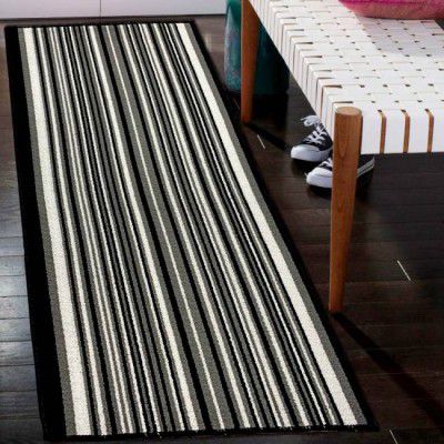 Flipkart SmartBuy Polyester Floor Mat  (Black, Medium)