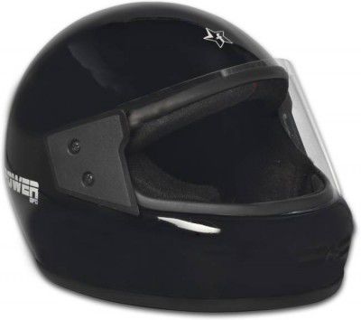 Flipkart SmartBuy Power GPD Motorbike Helmet  (Black Glossy)