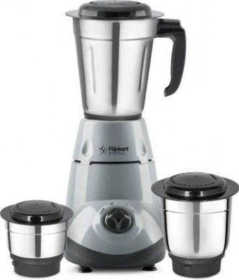 Flipkart SmartBuy PowerChef 500 W Juicer Mixer Grinder (Classico | 3 Jars | Black, Grey)