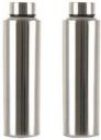 Flipkart SmartBuy Stainless 1000 ml Bottle (Pack of 2, Silver, Steel)...