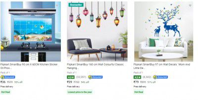 Flipkart Smartbuy Stickers Upto 95% Off