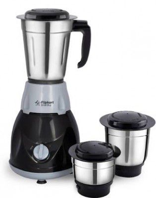 Flipkart SmartBuy Storm Max Neo PowerChef 550 W Juicer Mixer Grinder  (Storm Max Neo PowerChef | 3 Jars | Black, silver)
