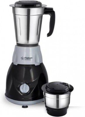 Flipkart SmartBuy Storm Max PowerChef 500 W Juicer Mixer Grinder (Storm Max PowerChef | 2 Jars | Grey, Black)