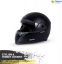 Flipkart SmartBuy Strength Full Face with Clear Visor Riding Gear Motorsports Helmet...
