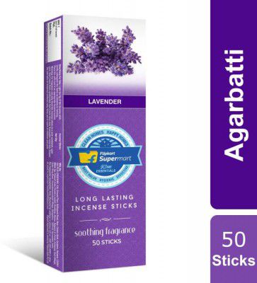 Flipkart Supermart Home Essentials Incense Sticks Lavender (50, Set of 1)
