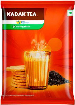Flipkart Supermart Kadak Black Tea Pouch  (50 g)