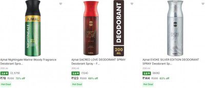 Flipkart : Upto 73% OFF - Ajmal Fragrance