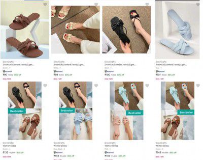 Flipkart : Upto 90% OFF | Gerucrafts Womens Slippers & Flip Flops