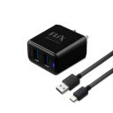 FLiX (Beetel) Bolt USB Charger 2.4 Dual Poart,5V/2.4A USB Wall Charger Fast Charging...