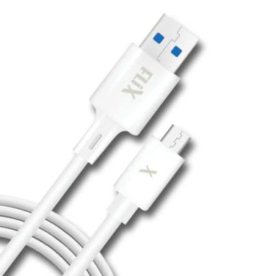 FLiX (Beetel) Flow USB to Micro USB PVC Data Sync & 12W(2.4A) Fast Charging Cable (XCD-FPM01)
