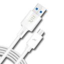 FLiX (Beetel) Flow USB to Micro USB PVC Data Sync & 12W(2.4A) Fast Charging Cable (XCD-FPM01)...