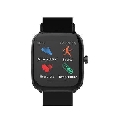 FLiX Beetel S1 Bluetooth Smart Watch, IPX 68 Rated Water and Dust Resistant, 24hrs Thermometer