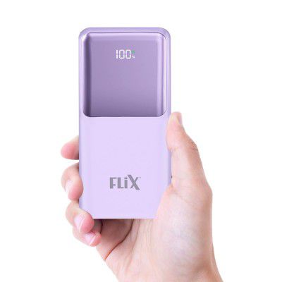 FLiX (Beetel) UltraCharge P115 10000mAh 22.5W QC Power Delivery PPS Power Bank (XPB-P115)(Purple)