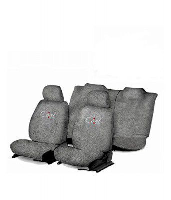 Flomaster 3 Towelmate Seat Cover for Tata Sumo Grade (Set of 3 Grey) (WV0013592_53)