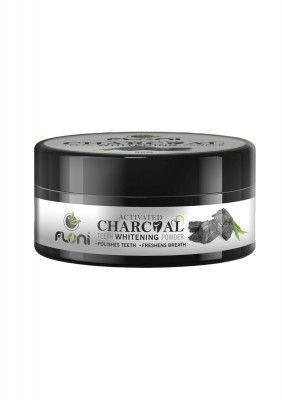 FLONI Teeth Whitening Products For Woman & Men Activated Charcoal Powder For Teeth Whitening Pack of 1(P_C_126)