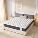 Florance Premium Flip Dual Comfort Mattress with Pain Relief Technology, 3 Layers, Reversible Medium Soft & Firm Side, Quilted Knitted Fabric, King Size Mattress, 10 Years Warranty, 78x72x6...