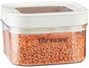 Floraware Food Safe Plastic Multiuse Square Lock & Lock Airtight Container, 450ml...