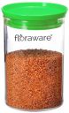 Floraware Plastic Storage Jar and Container Set I Air Tight & BPA Free Containers for Kitchen Storage Set I Grocery Kitchen Container Set I Multipurpose Jar, 900 Ml Each, Set 1, Green...