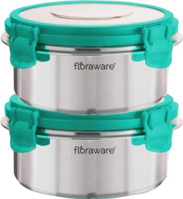 Floraware Stainless Steel Insulated Airtight Leak-Proof Lunch Box Unbreakable Lid
