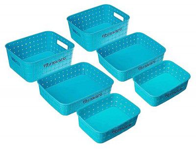 Floraware Unbreakable Plastic Multi use Storage Basket