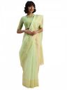 Florence Art Silk Lace Saree With Blouse For Women...
