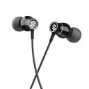 Florid Bass Machine 009 in-Ear Metal Wired Earphones with Mic and in-Line Control | 1.2 Meters Length & Gold Plated 3.5mm Universal Jack...