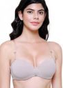 FLOWZY Beaded Bra Straps (Transparent, Pack of 2)...