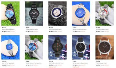 Fluid Watches upto 90% Off