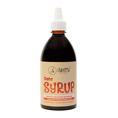 Flyberry Gourmet Medjoul Date Syrup, 700g | Sugarfree | 100% Natural | Alternative to Sugar, Honey & Jaggery
